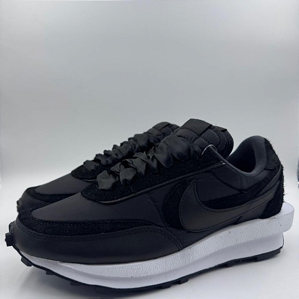 SACAI X NIKE LDVWAFFLE BLACK NYLON
