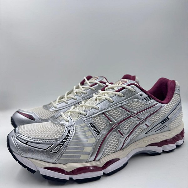 ASICS GEL-KAYANO 12.1 SILVER RED YELLOW