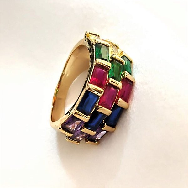 ANEL ZIRCONIA COLORIDA