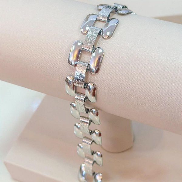 BRACELETE MALHA COM TEXTURA