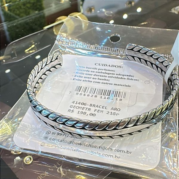 BRACELETE MASCULINO GEOMETR COM REGULAGEM