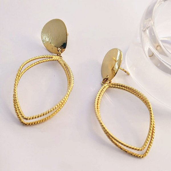 BRINCO ARGOLA FX PENDENT DIAMANT