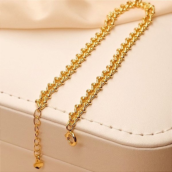 PULSEIRA ELO PREGO 18+5CM