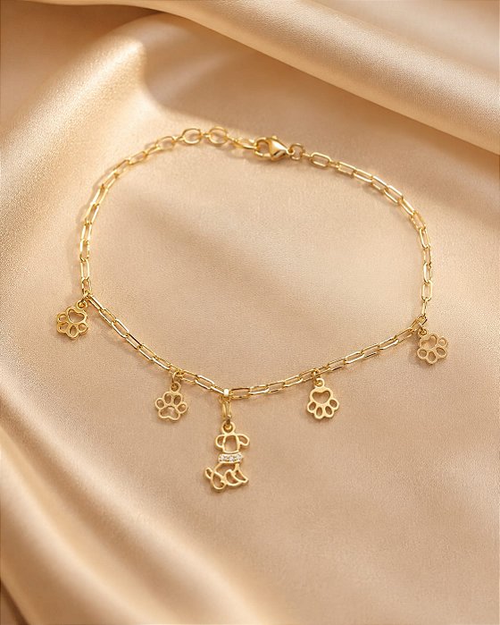 Pulseira - PULSEIRA CARTIER PATINHAS E BERLOQUE PET