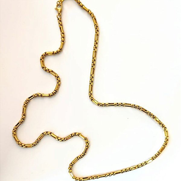 CORRENTE CORDÃO VENEZIANÃO 3X1 -3MM EXPESS E 58CM
