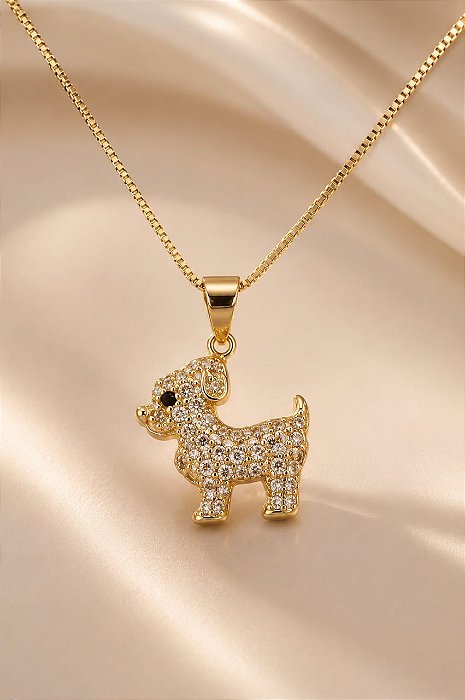 Conjunto - CONJ 2 PÇ GARG VENEZ E PING CACHORRINHO CRAVEJ ZIRC