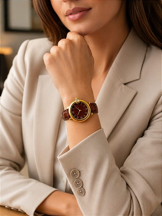 RELOGIO XUFENG PULSEIRA PU ESTILO COBRA