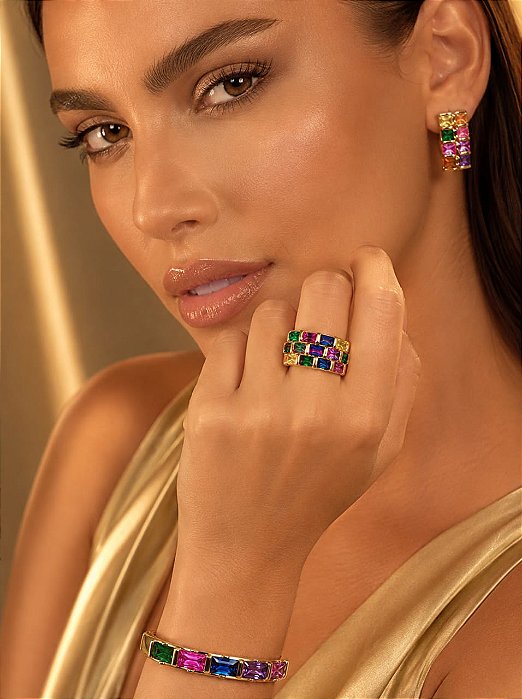 ANEL ZIRCONIA COLORIDA