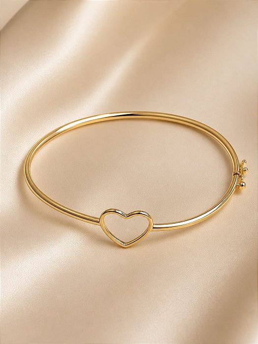 BRACELETE ARO CORAÇÃO