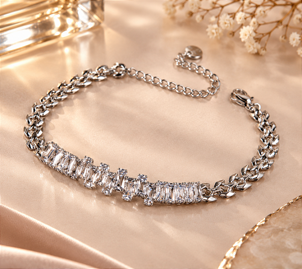 BRACELETE MALHA COM NAVETES