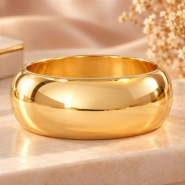 BRACELETE RIGIDO LARGO LISO