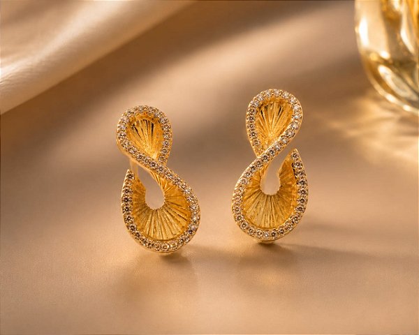 BRINCO INFINITO ZIRCONIA E RODIO