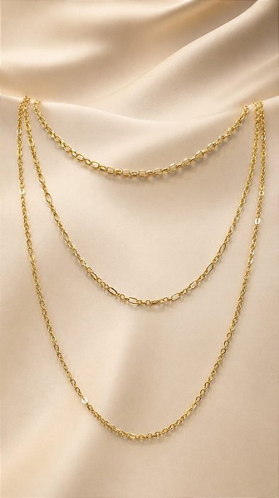 GARG CORDÃO TRIPLO 35+45+60CM
