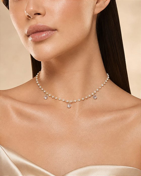 GARG DE PÉROLAS COM BERLOQ ZIRC