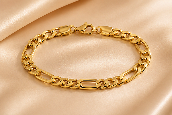 PULSEIRA CARTIER ELO 3X1 CHATO 18CM