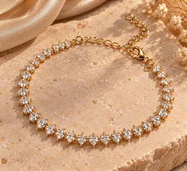 PULSEIRA NAVETE ZIRCONIA