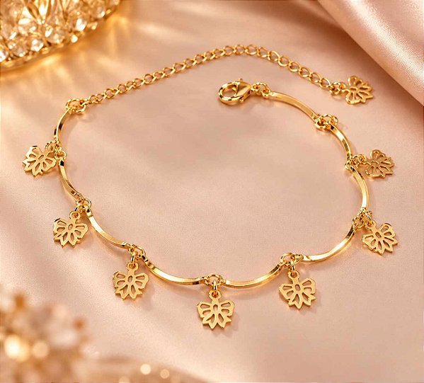 PULSEIRA BERLOQUE DE LAÇINHOS E ARCOS
