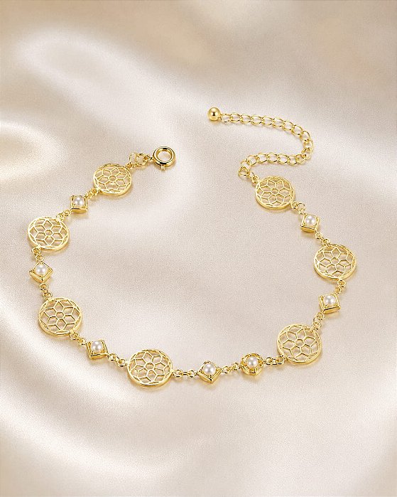 Pulseira - PULSEIRA MANDALAS E PEROLAS