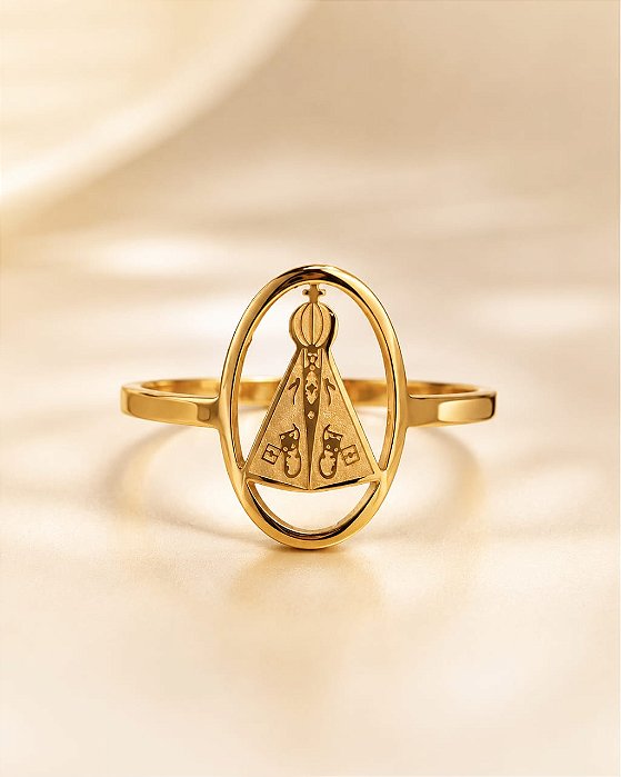 ANEL AÇO NOSSA SENHORA APARECIDA