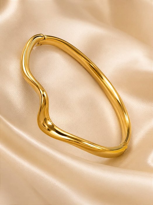 BRACELETE ARO ORGAN C DETALHE SINUOSO