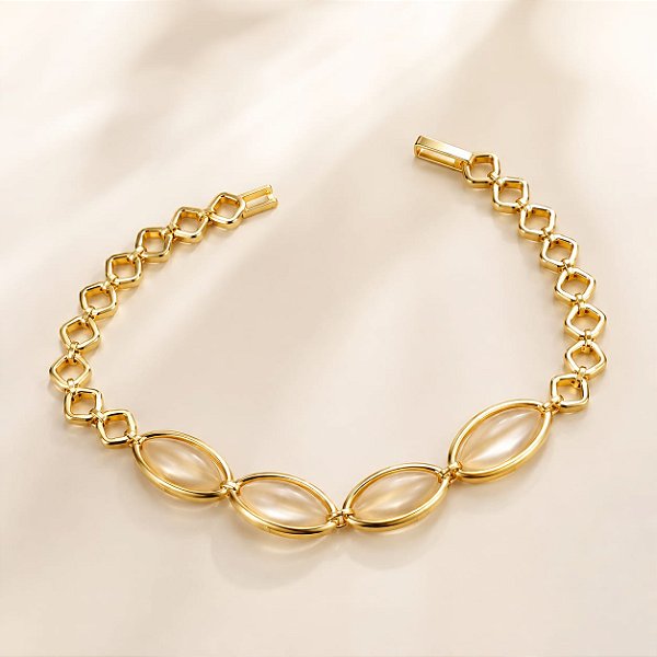 PULSEIRA SEQUENCIAL FOLHAS OLHO DE GATO AMOLDURADA