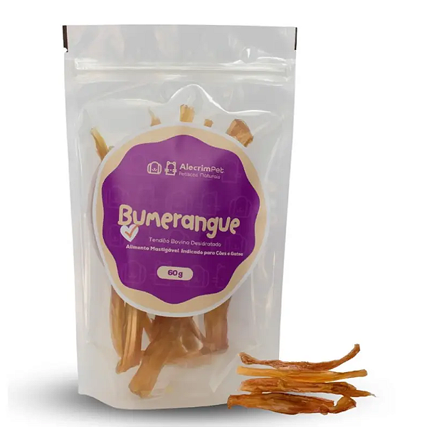 Bumerangue (Tendão Bovino Desidratado) 60G