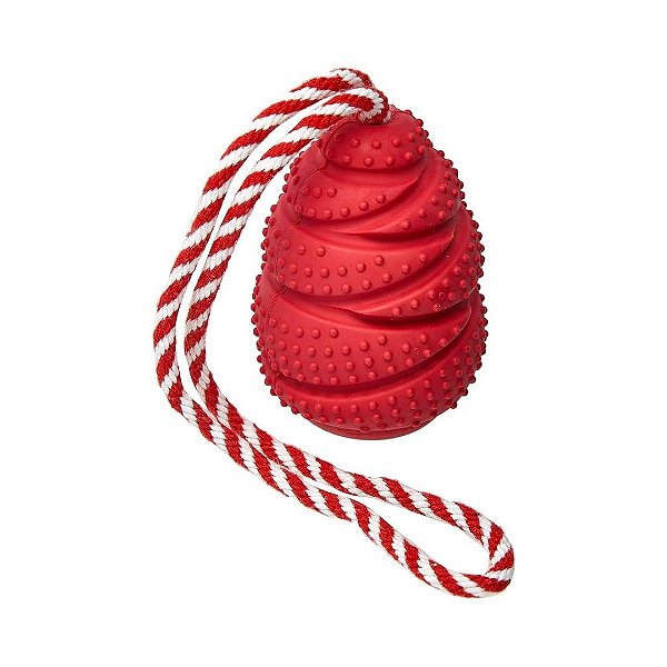 Rubber Cone C/ Corda Grande Vermelho