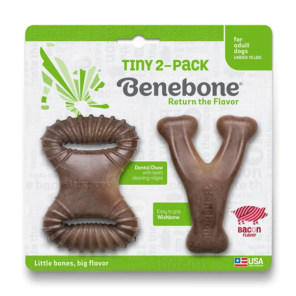 Mordedor Benebone Tiny Bacon Único