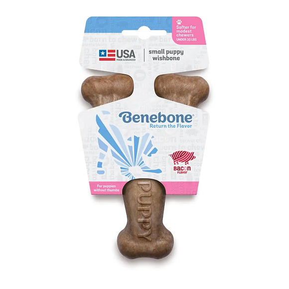 Mordedor Benebone Wishbone Puppy Bacon P