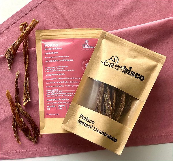 Petisco Natural Lambisco - Porco