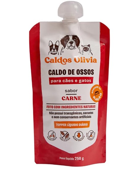 Caldo De Ossos Carne - Caldos Oliva 250g