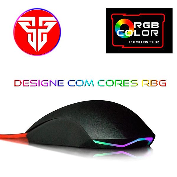 Mouse Para Jogos Profissional Fantech G13 Rhasta Ii 2400Dpi (2642979)