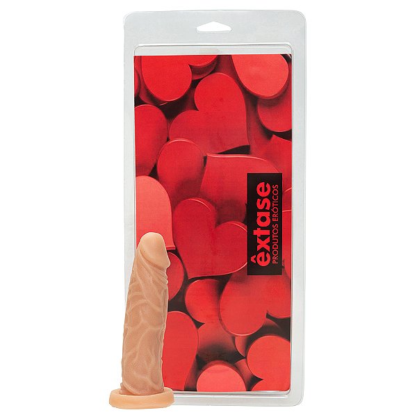 Pênis em Silicone Maciço MA02 - 14,5 x 3,5cm