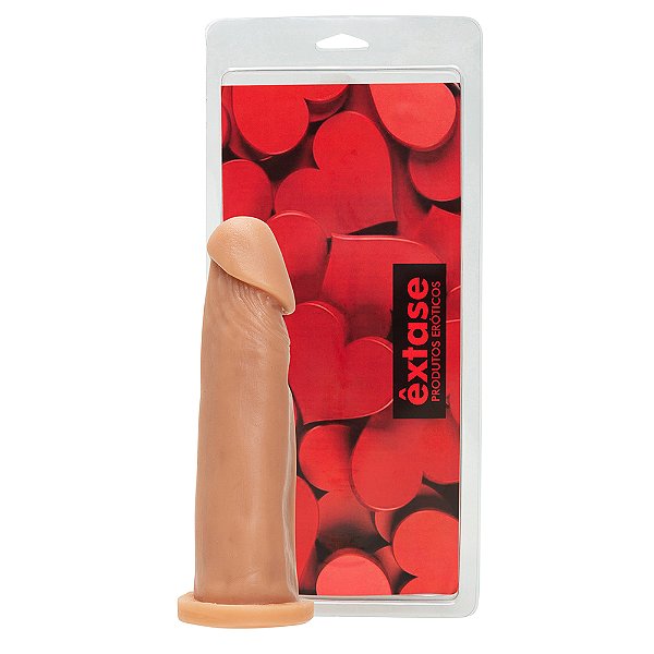Pênis em Silicone Maciço MA08 - 20 x 5cm