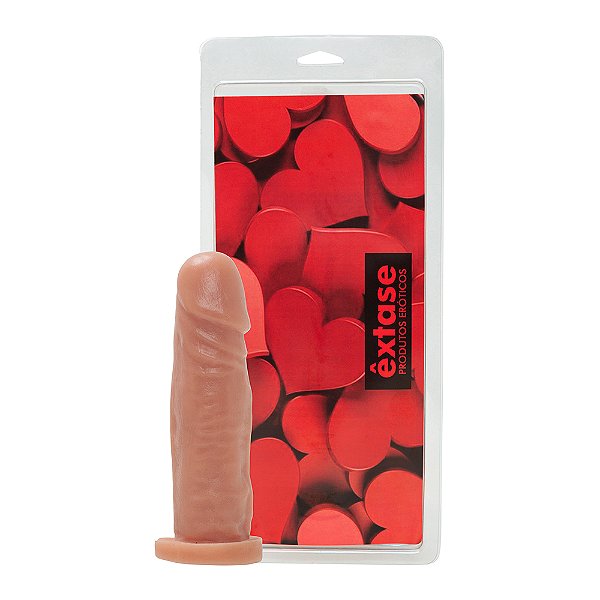 Pênis em Silicone Maciço MA10 - 17,5 x 4,2cm