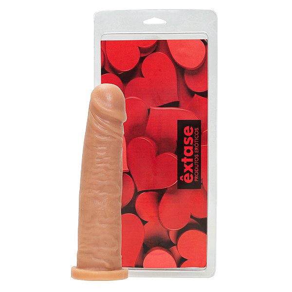 Pênis em Silicone Maciço MA14 - 20 x 4,5cm