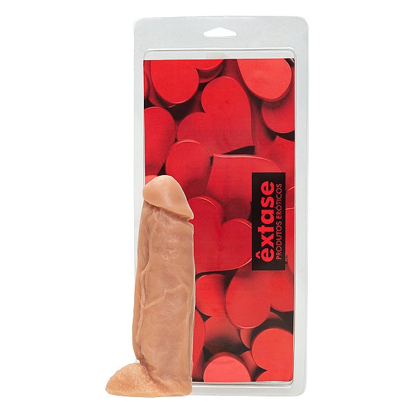 Pênis em Silicone Maciço MA17 - 16,5 x 4,5cm