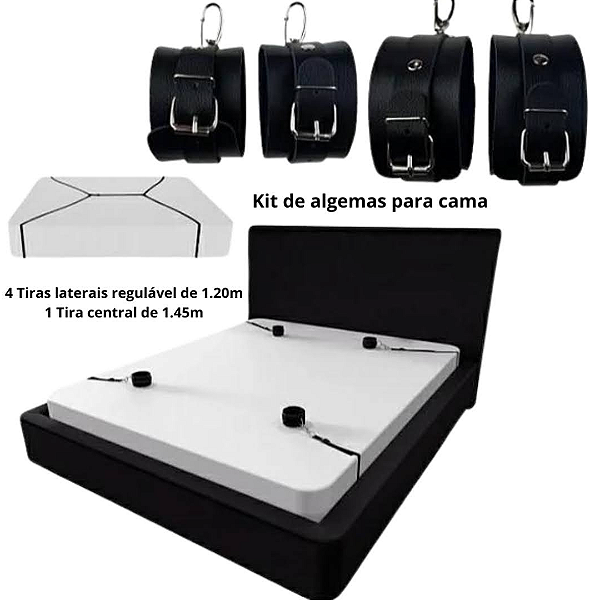 Kit de Algemas para Cama com Tiras de 1,20m