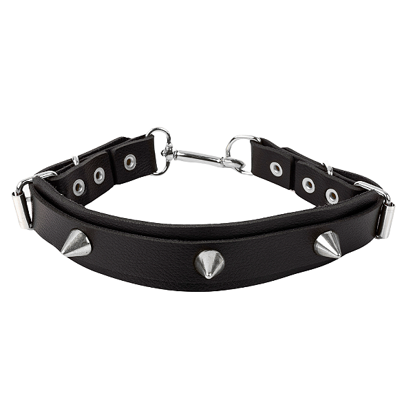 Gargantilha Spike Prateada