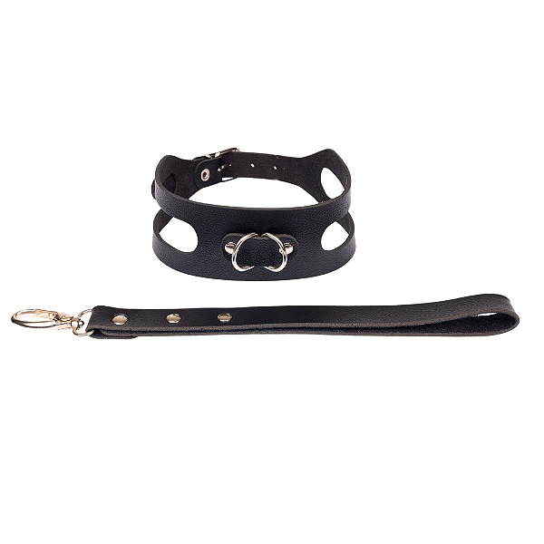 Gargantilha Vazada com Guia Curto