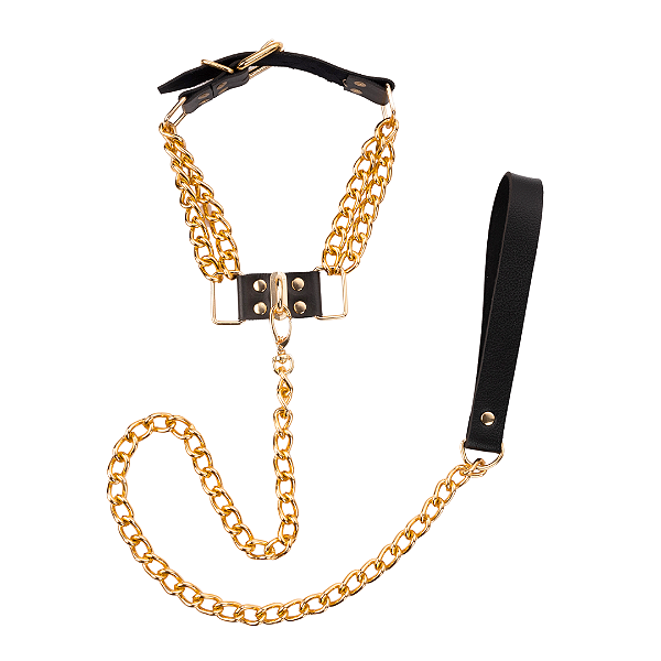 Gargantilha Dommenique Gold com Corrente