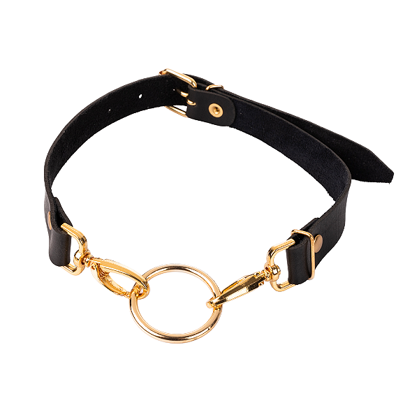 Gargantilha Scandal Gold com Argola