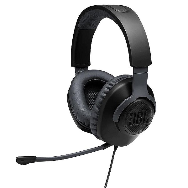 Headset Gamer JBL Quantum 100, Drivers 40mm Preto