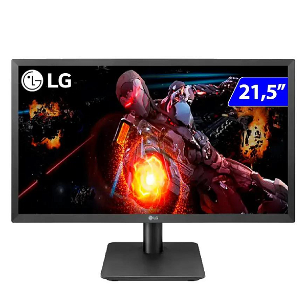 Monitor Gamer LG 21.5", 75Hz, Full HD, HDMI, FreeSync