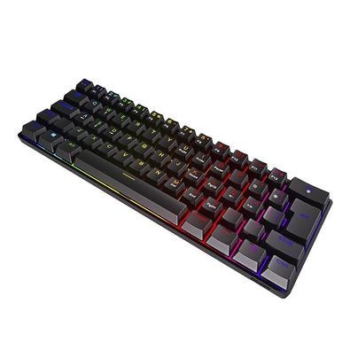 Teclado Mecanico 60% Zot Outemu Blue Hotswap Rgb Abnt2