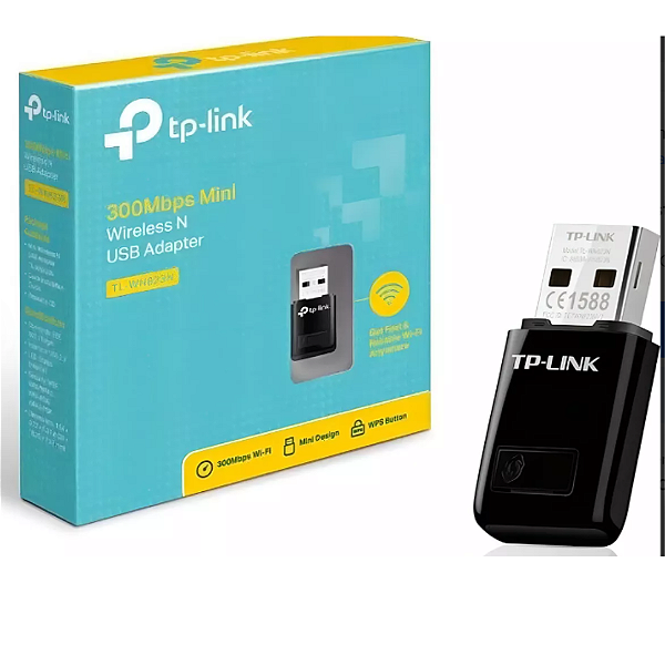 Adaptador Wireless Tp Link Usb Tl-wn823n Mini N 300mbps 2.4