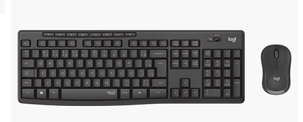 Teclado e Mouse sem fio Logitech MK295