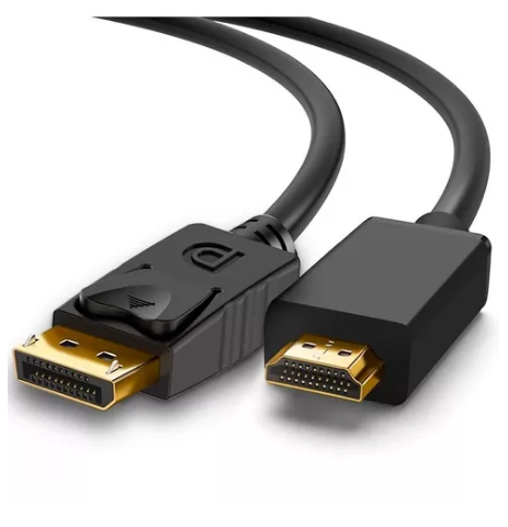 Cabo Adaptador Displayport Para Hdmi 4k Dp Hdmi 1,8m Hdtv - Shinka