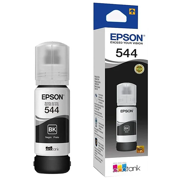 FRASCO DE TINTA EPSON T544120-AL L3110/L3150 PRETA
