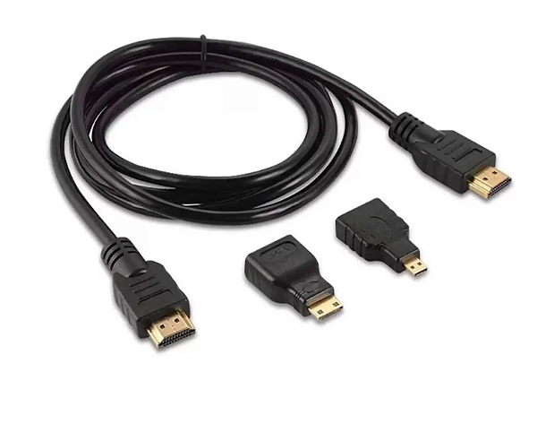Cabo Hdmi 1.5m It-blue Kit Adaptadores 4 Em 1 Le-6623
